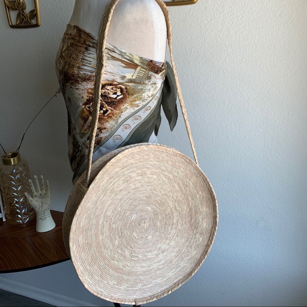 Straw Shoulder Bag
